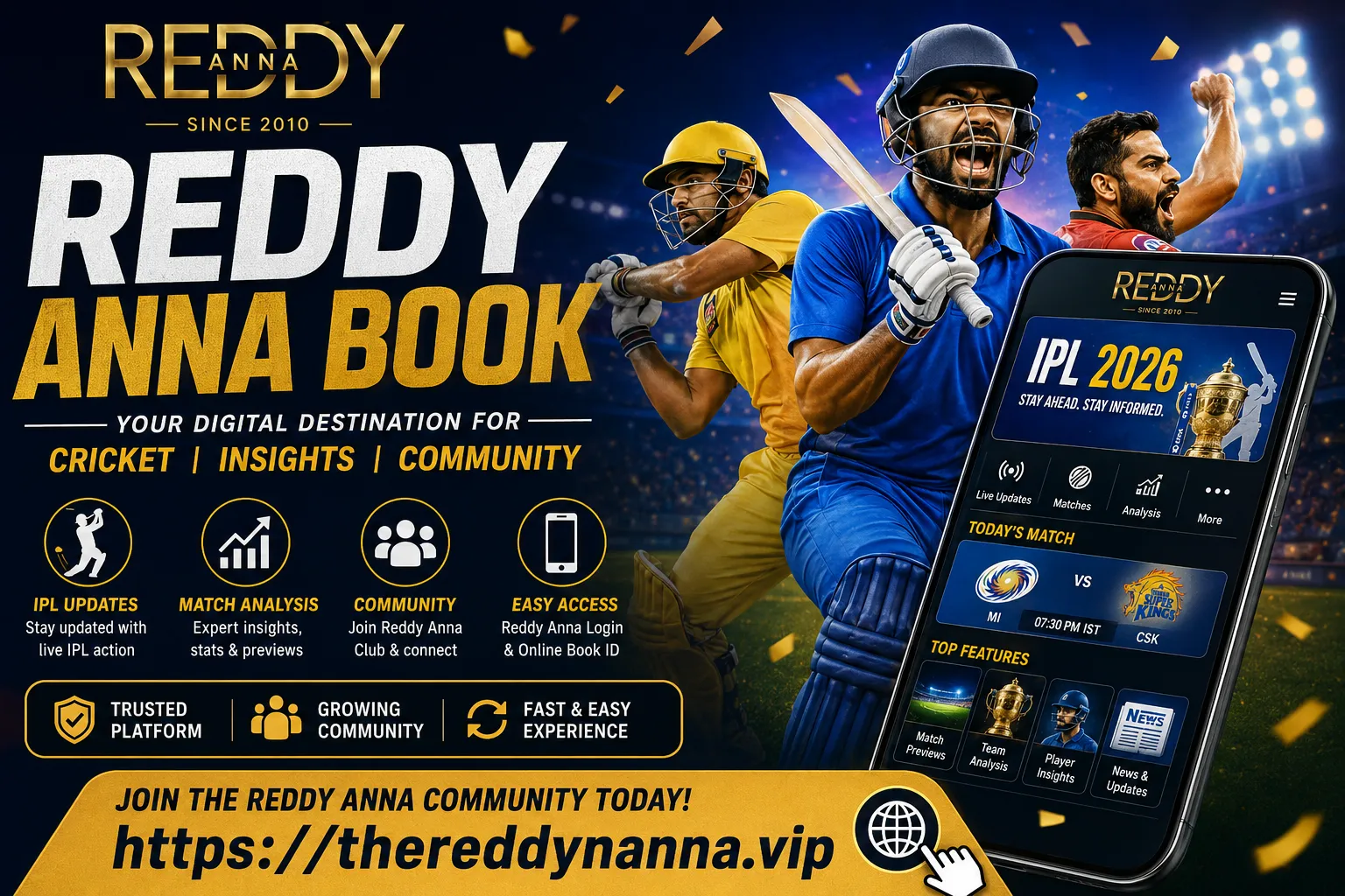 Reddy Anna Book — The Growing Digital Platform for Cricket Fans and Online Entertainment